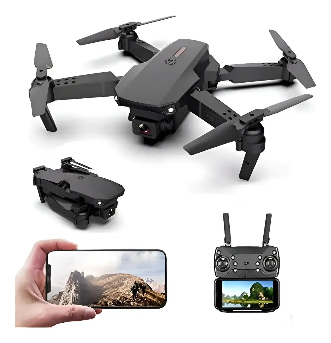 Flydron Dron Con Camara Full Hd 4k